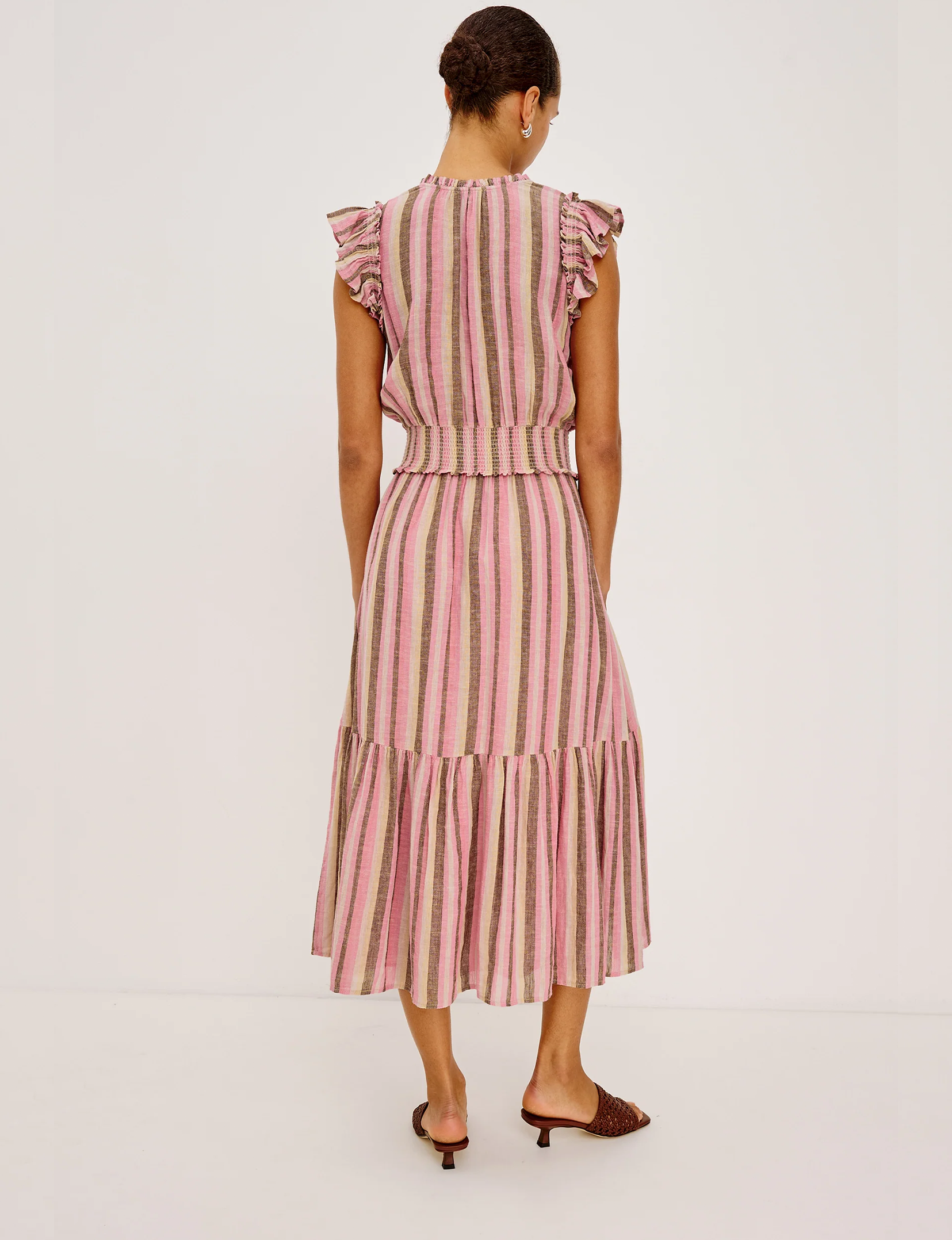 Garden Dress, Cordoba Stripe