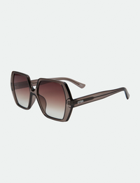 Fleur Sunglasses, Olive/Brown Fade