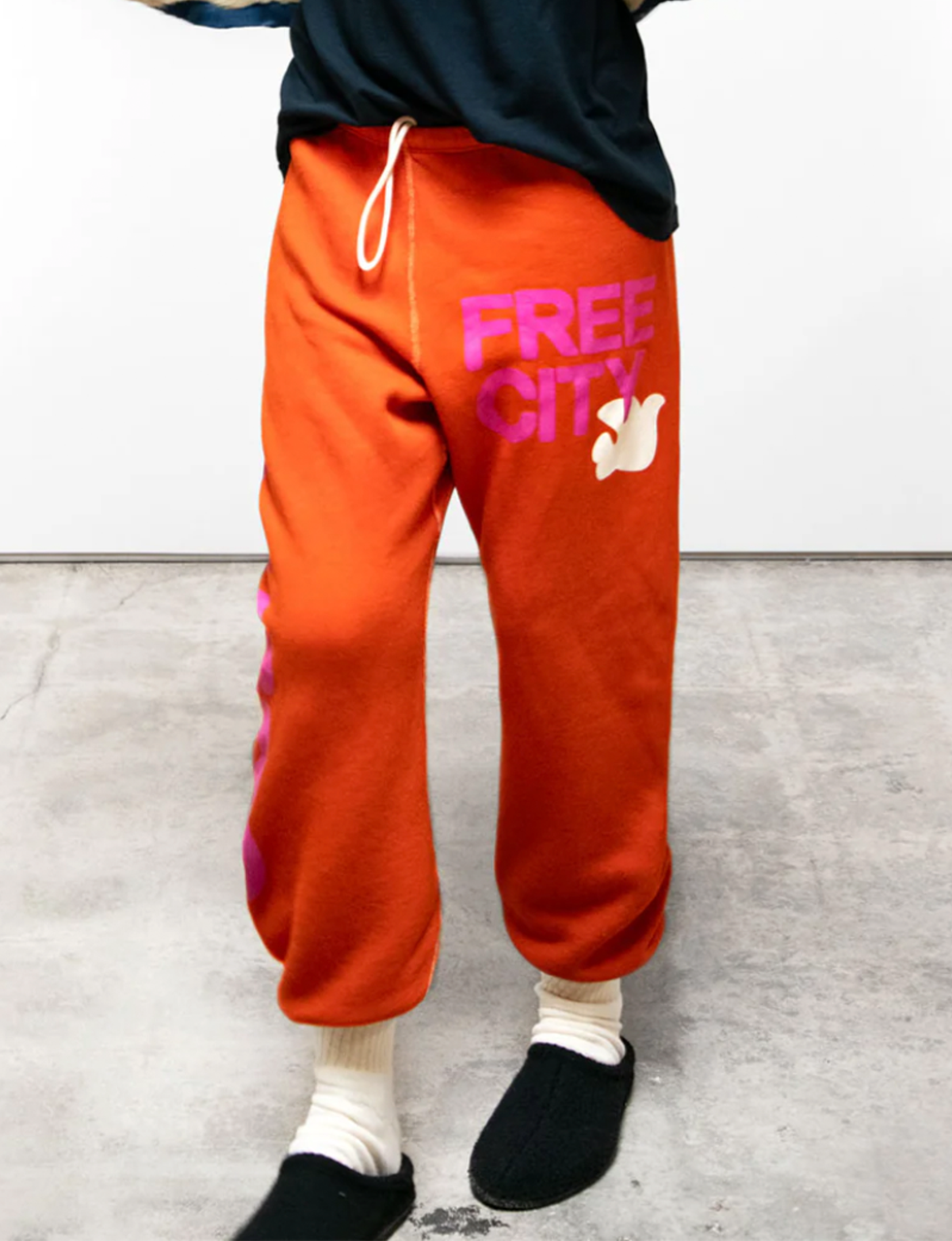 Circa 99' OG Letsgo Oldschool Sweats, Orange Machine