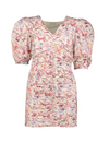 Carly Ruched Front Dress, Fancy Floral