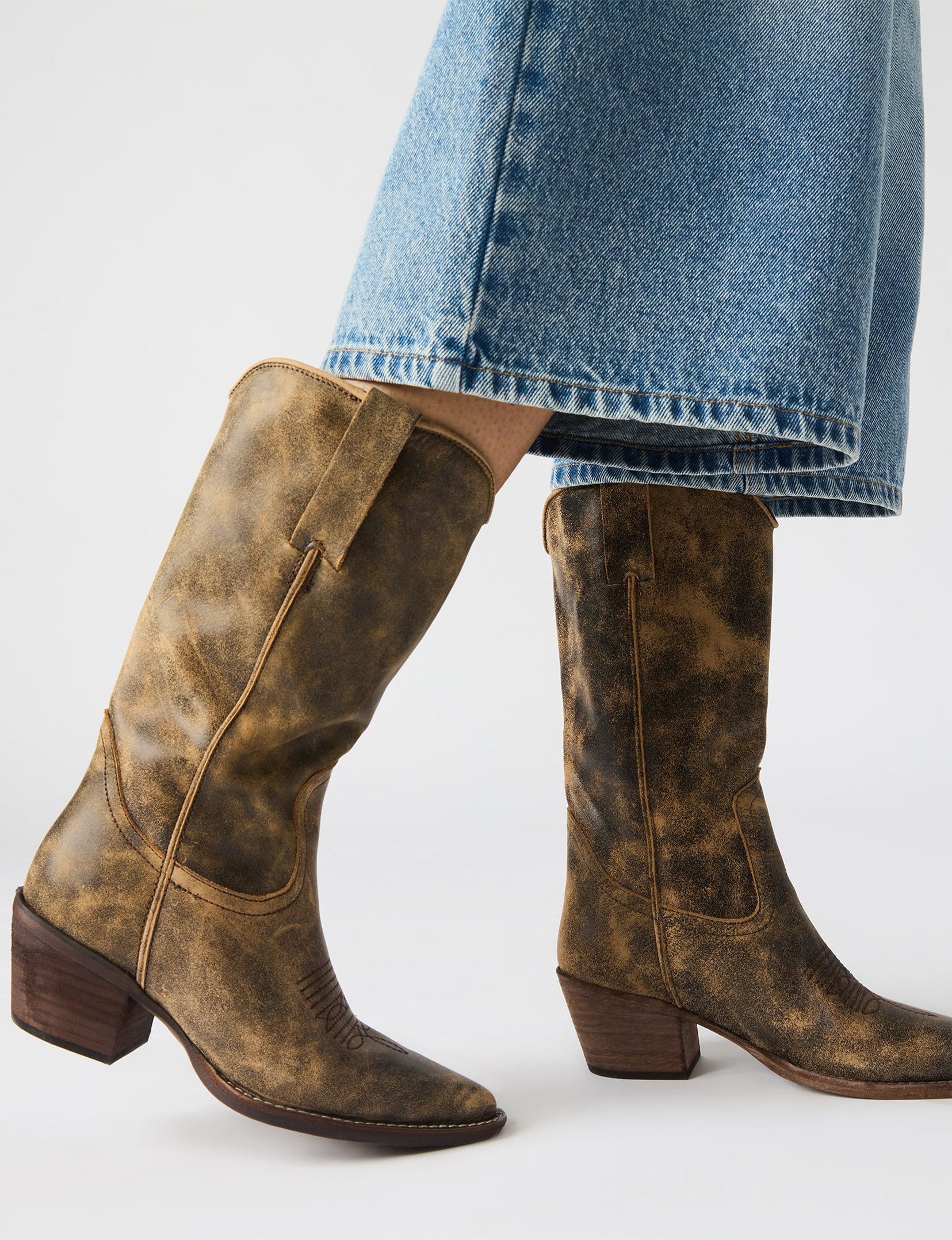 Albany Boot, Brown Distressed