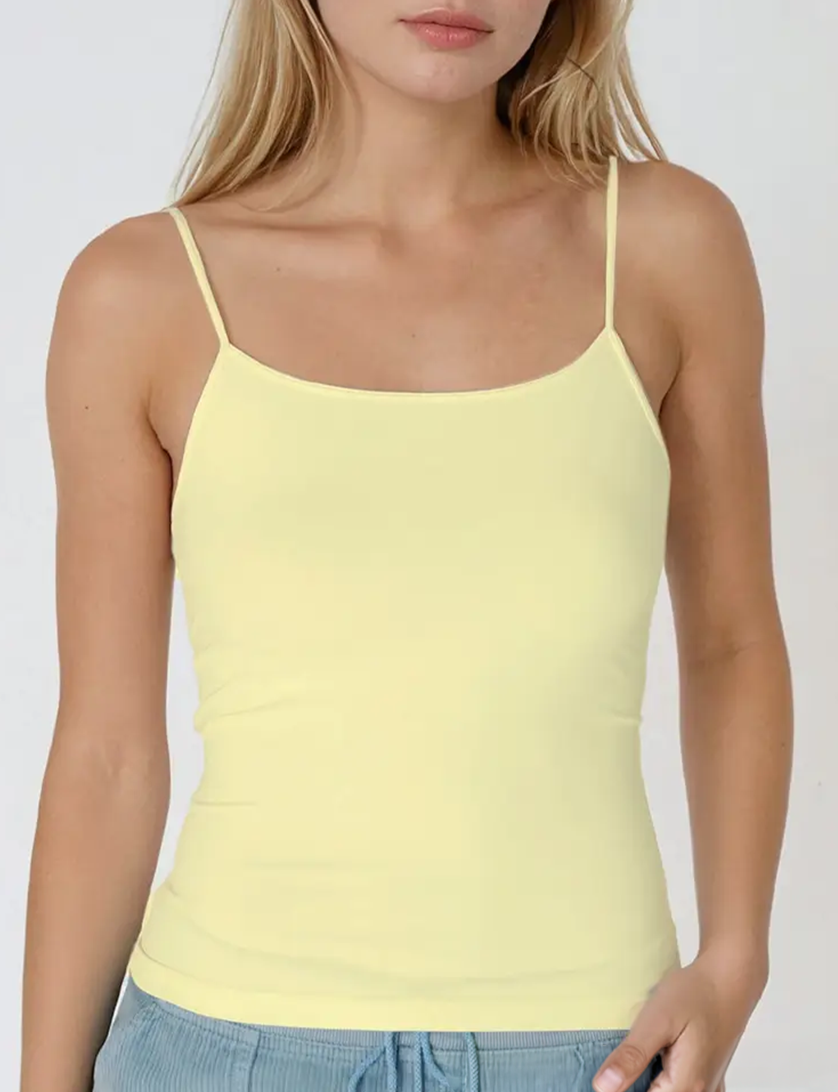 Camisole, Pale Banana  O/S