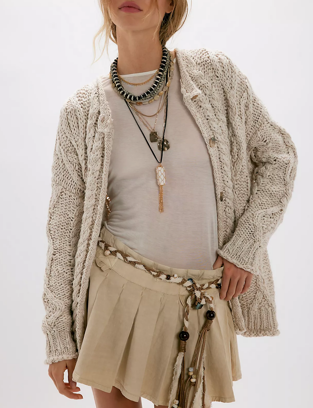 Opal Cardigan, Tea