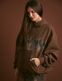 Wild Horse Hoodie, Tobacco