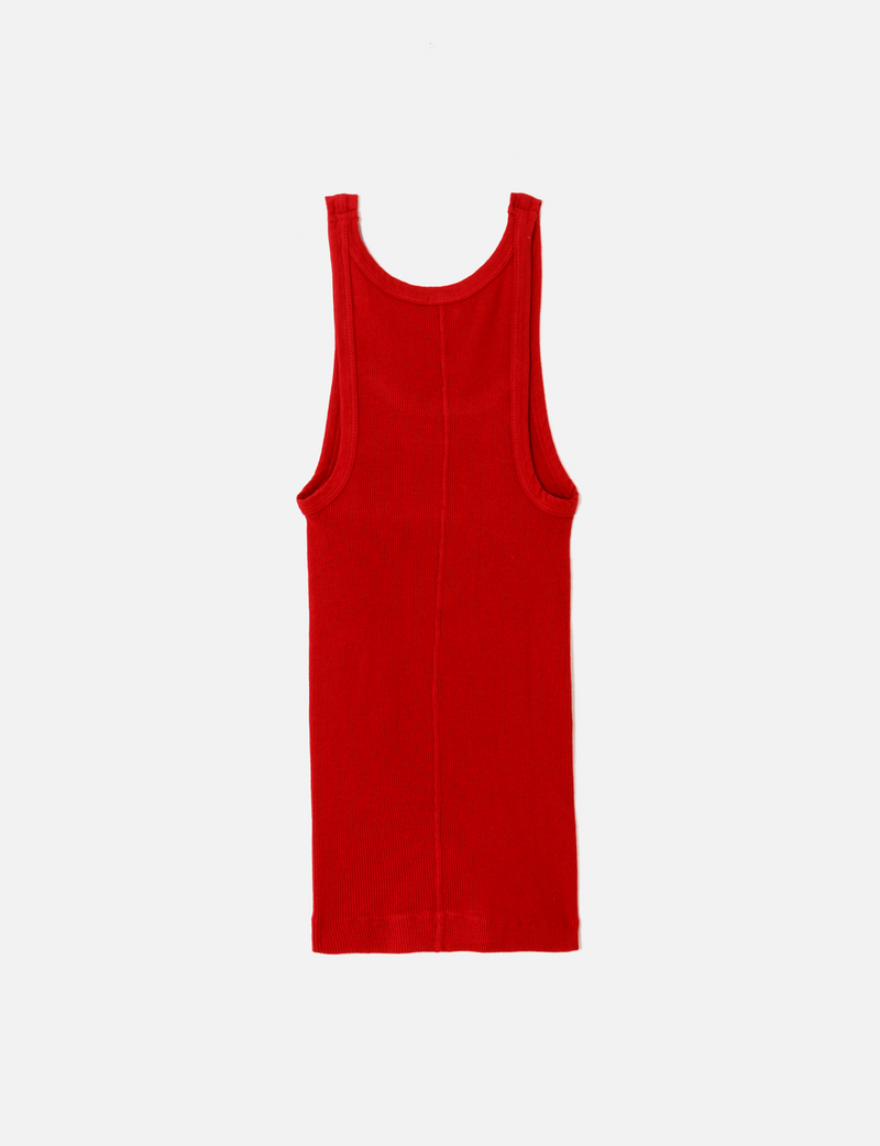 Ribbed Tank, Ruby