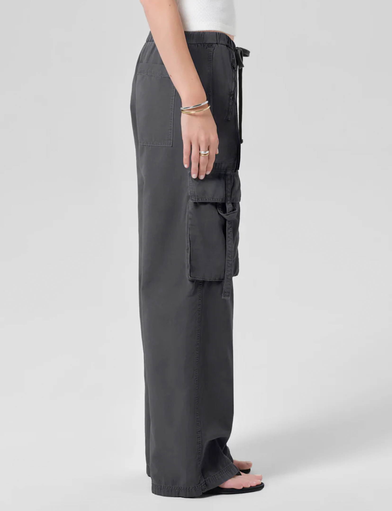 Andira Pull On Pant, Charcoal