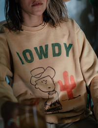 Peanuts Cowboy Sweatshirt, Charlie