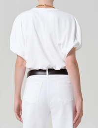 Gia Bubble Tee, Soft White