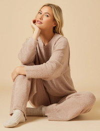 Marshmallow Reverse Seam Bracelet Lounge Set, Coco