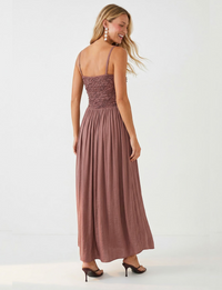 The Cord Maxi Dress, Mauve