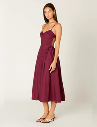 Destene Dress, Plum