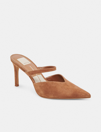 Kanika High Heels, Pecan Suede