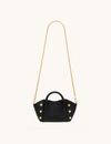 Paul Mini Handbag, Black/Brushed Gold