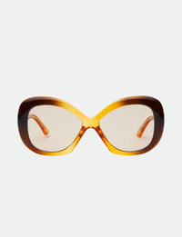 Esme Sunglasses, Gold/Olive
