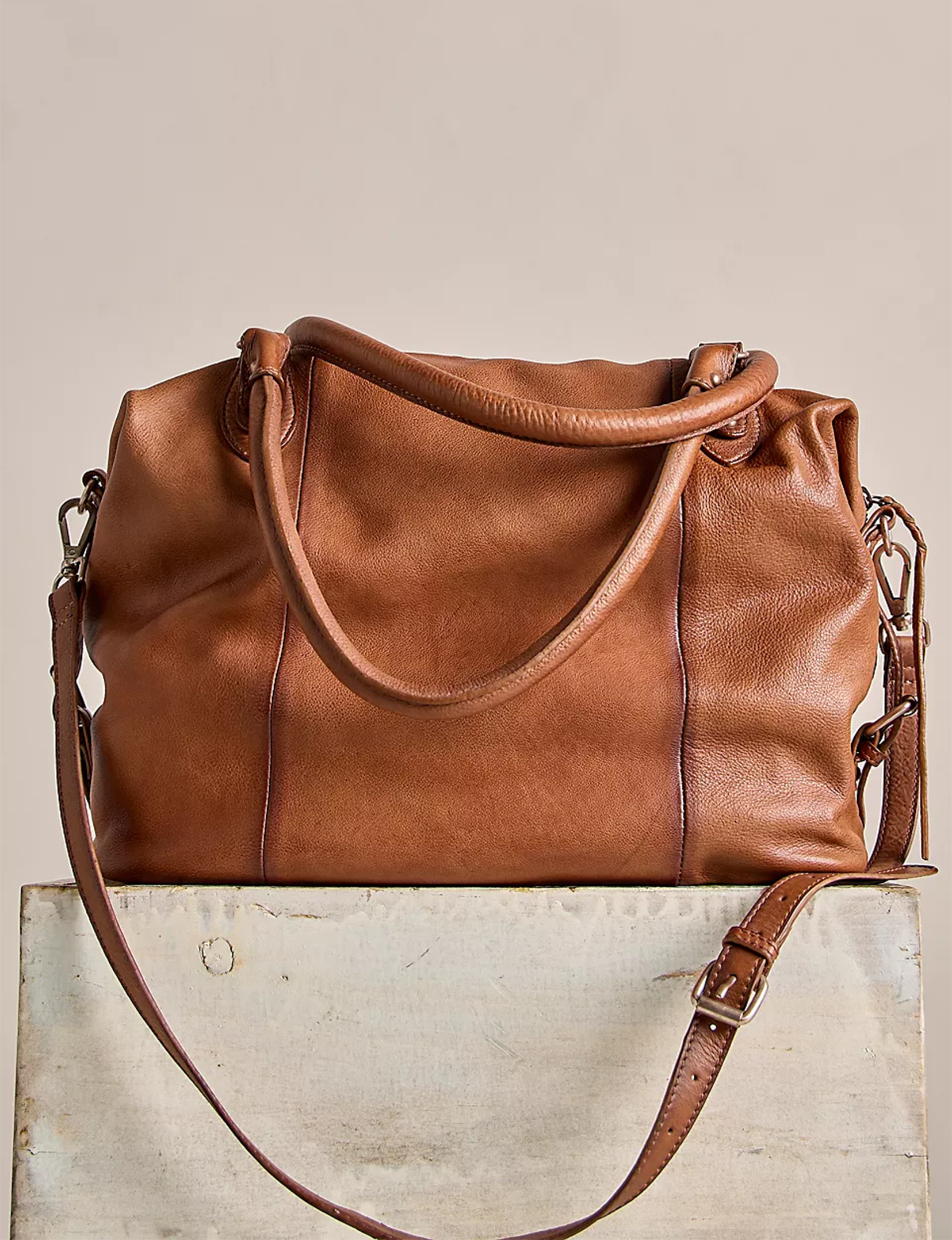 WTF Emerson Tote, Saddle
