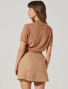 Larine Cropped Sweater, Camel