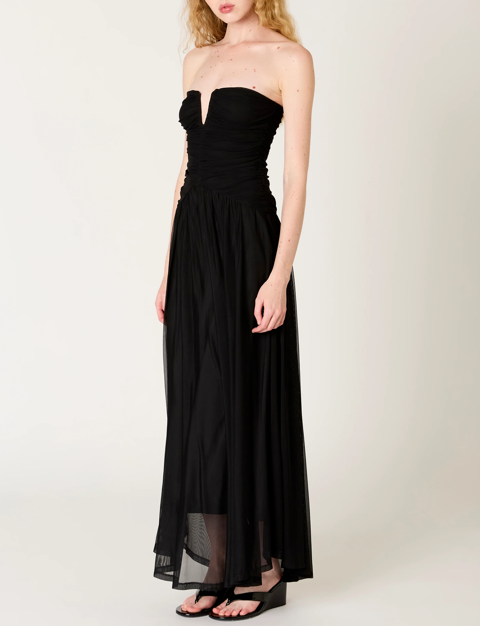 Beverly Terry Dress, Black