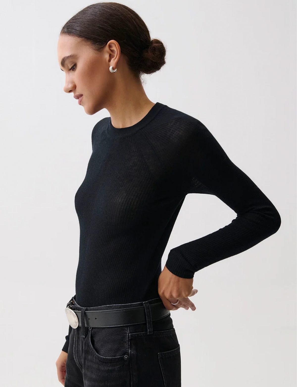 Juno Sweater, Black