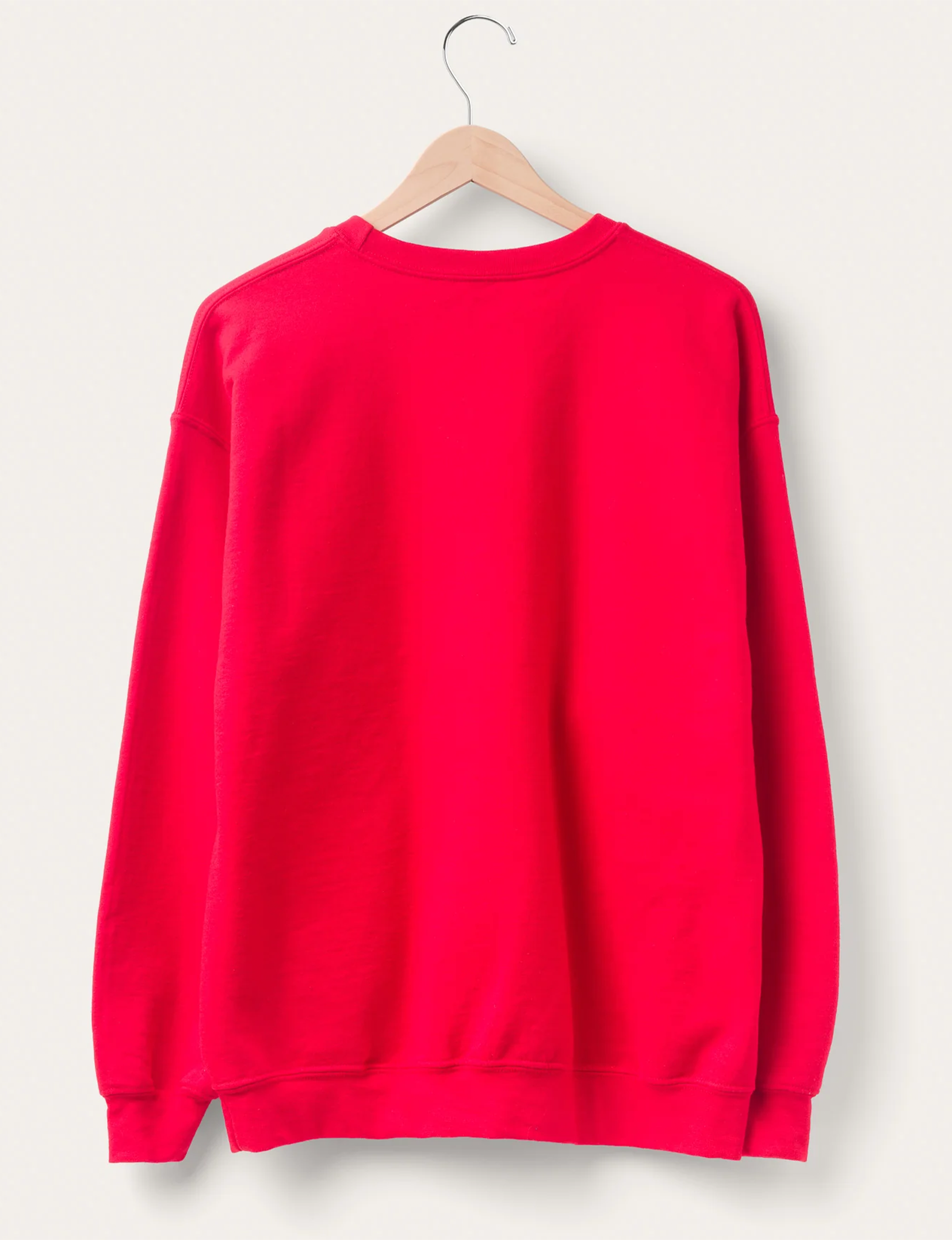 49ers Property Crew Fleece, Red