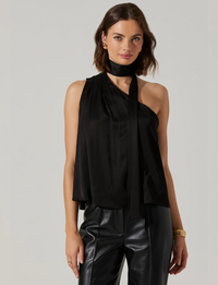 Partia Asymmetrical Top, Black