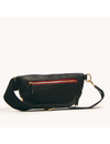 Charles Medium Crossbody, Black/Brushed Gold