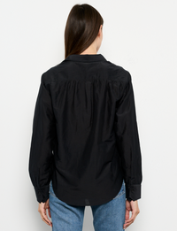 Dillion Lace Shirt, Black