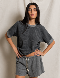 S/S Ziggy, Dark Heather Grey