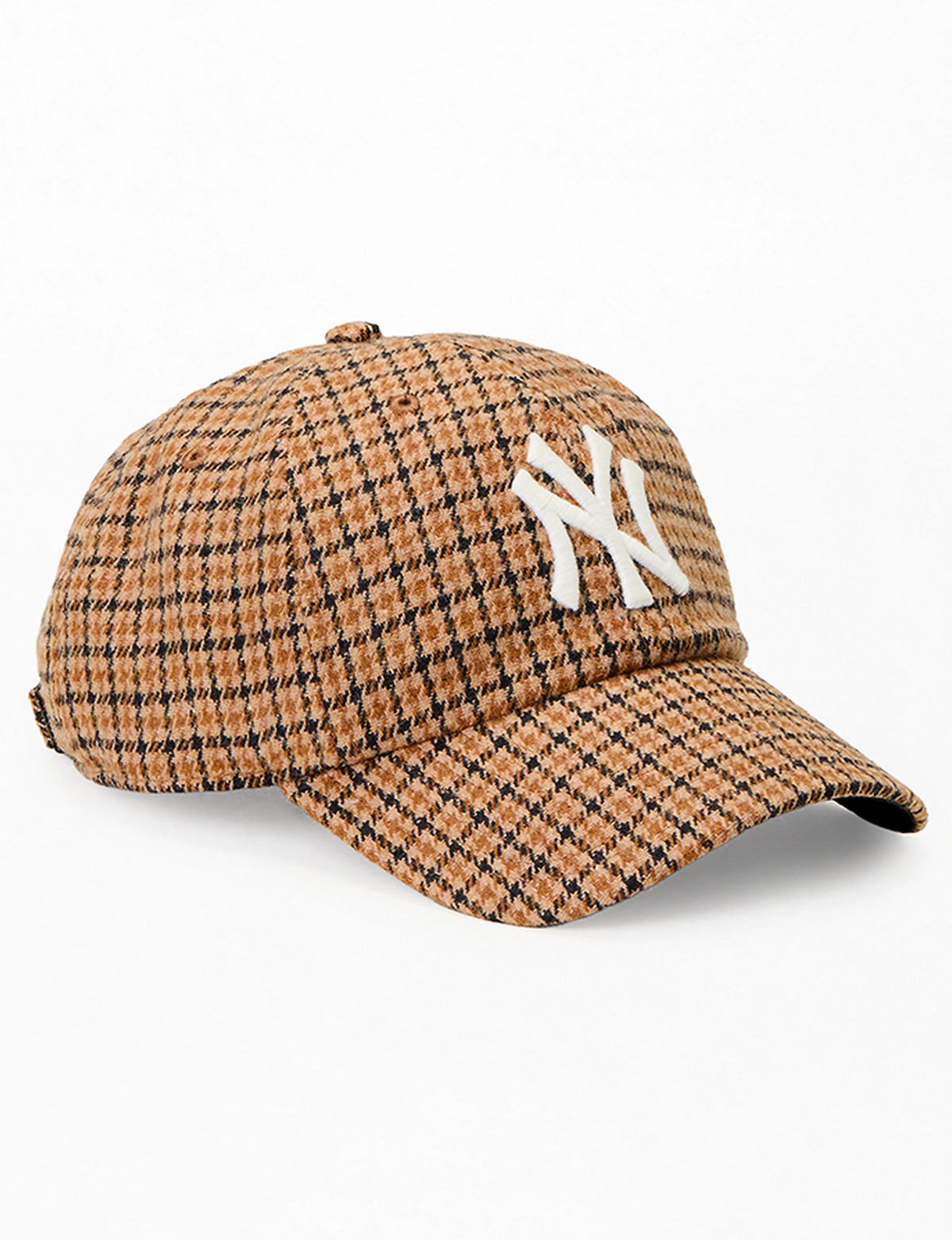 NY Yankees Shepherds Clean Up Cap, Camel/White