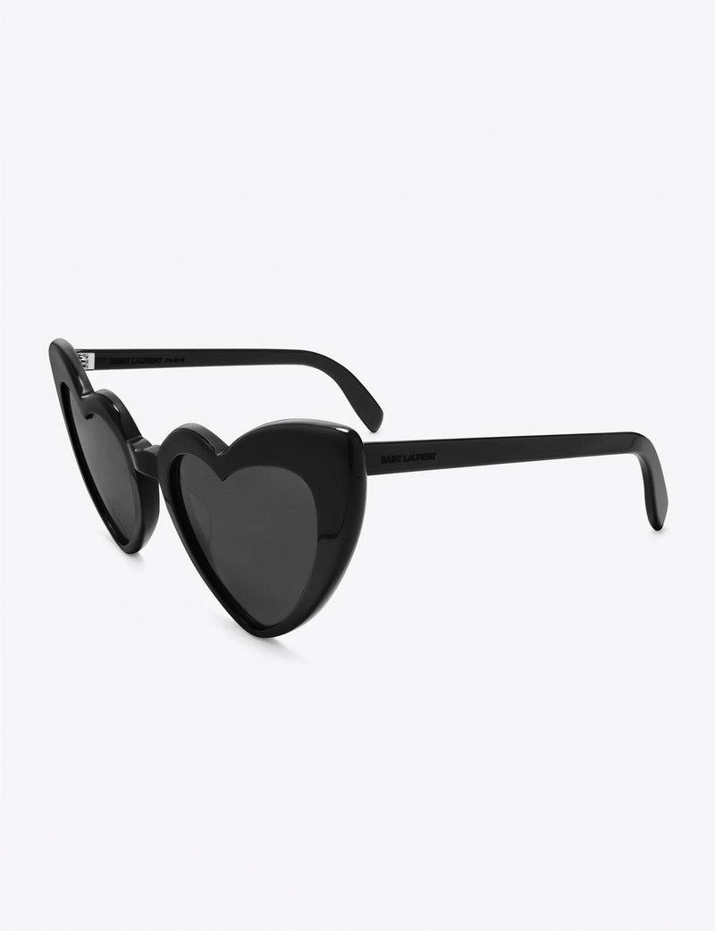 New Wave LOULOU Sunglasses, Black/Grey