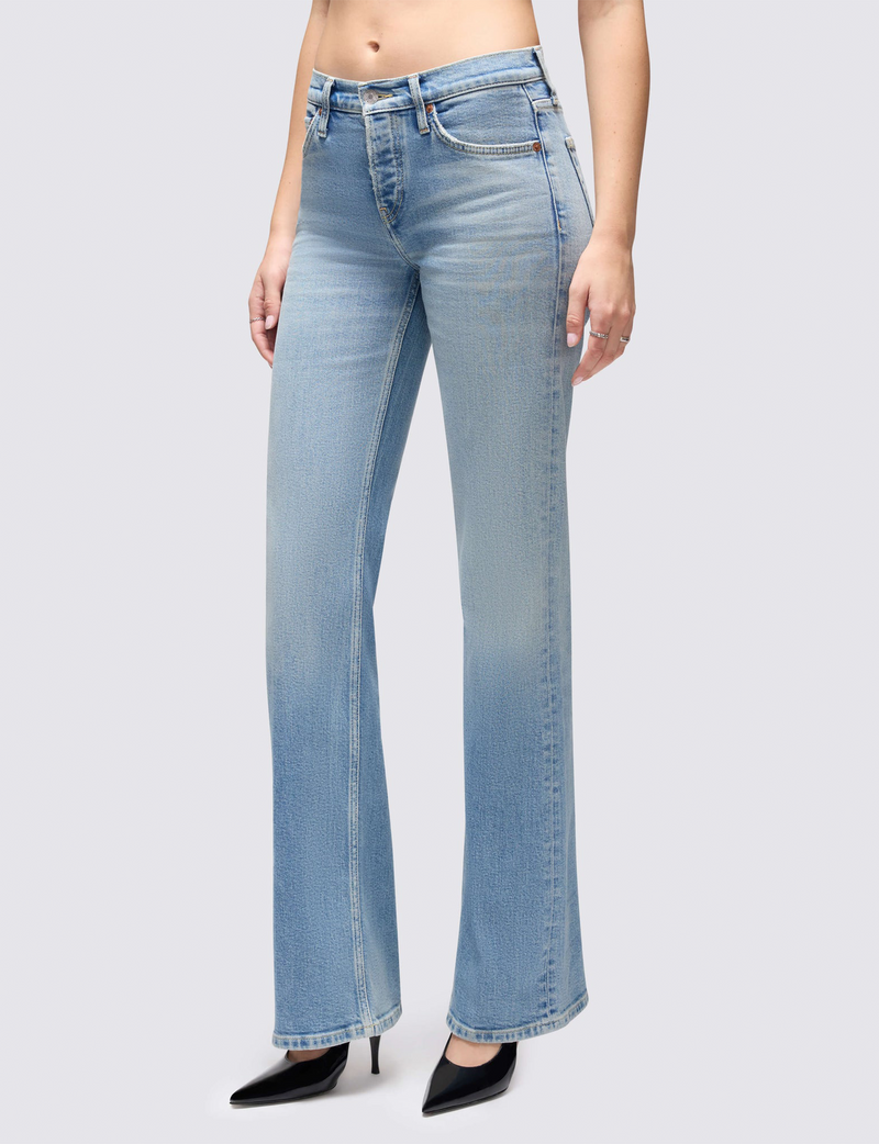 70's Mid Rise Bootcut, Opal Indigo