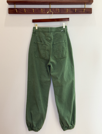 Mother Denim The Wrapper Patch Pant, Army