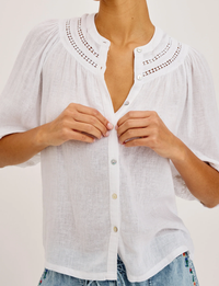 Theia Blouse, White