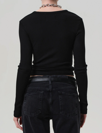 Bina Crewneck, Black