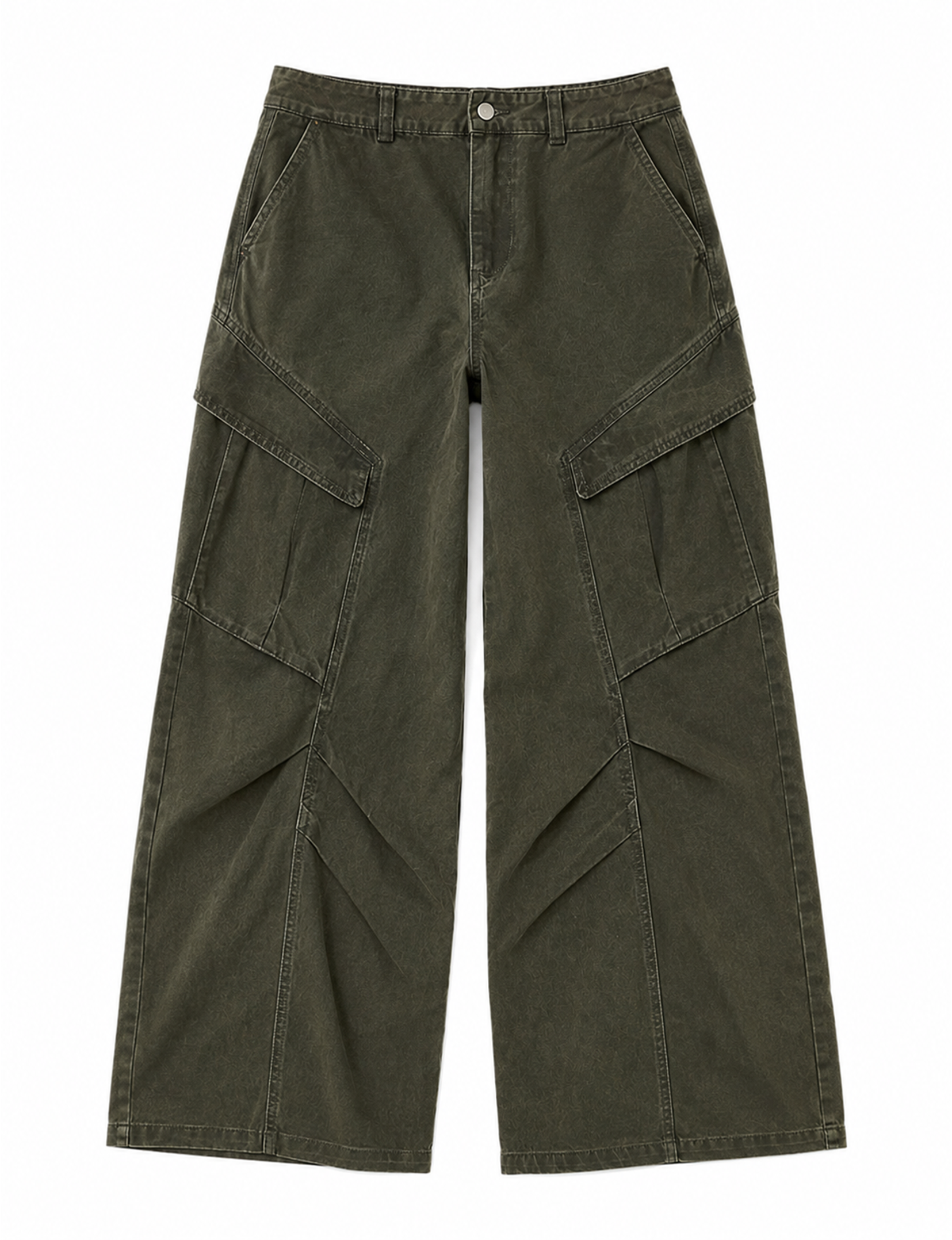 Wide Leg Cargo Pant, Jasper