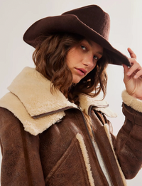 McGraw Felt Cowboy Hat, Brown