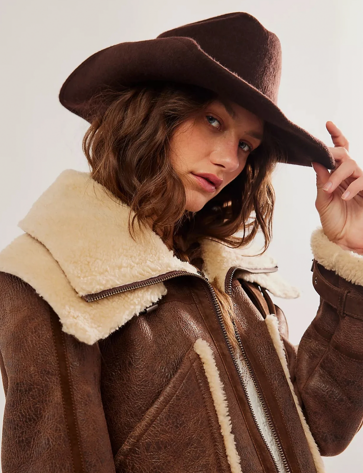 McGraw Felt Cowboy Hat, Brown