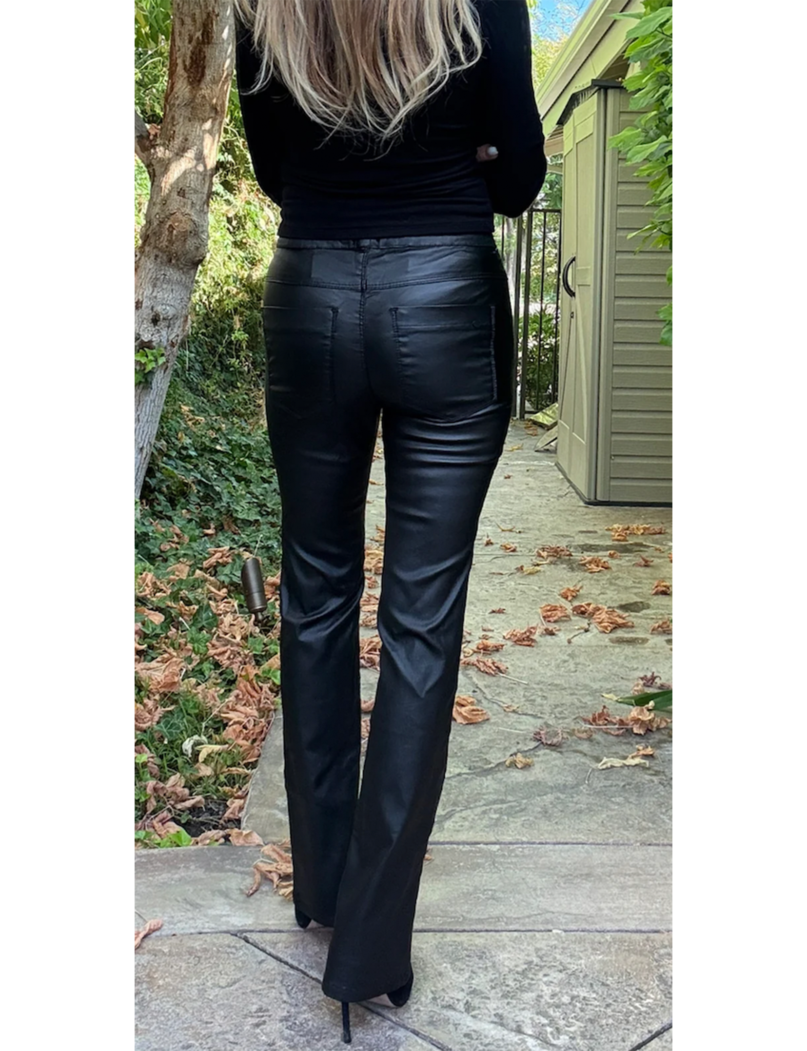 Loren Vegan Bootcut, Black