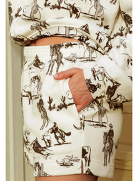 Match Set, Western Print