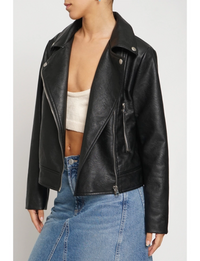 Moto Jacket, Black