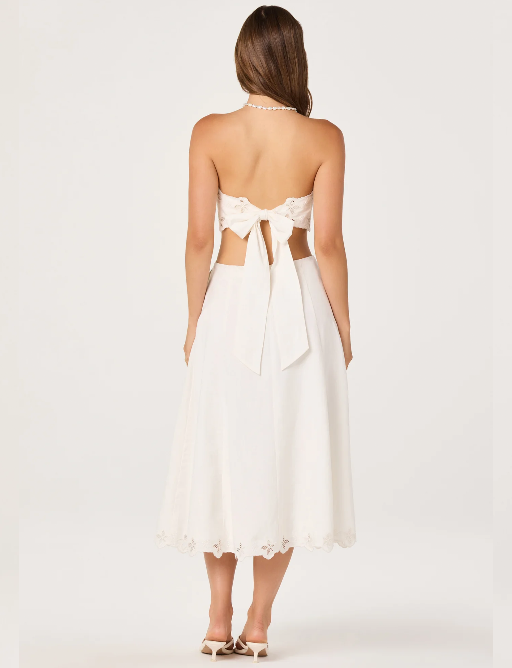 Shavonda Dress, White