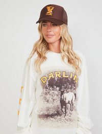 Keep It Country Trucker Hat, Brown