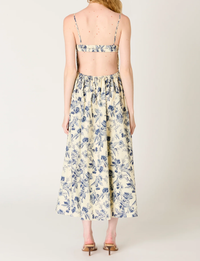 Destene Dress, Natural/Navy