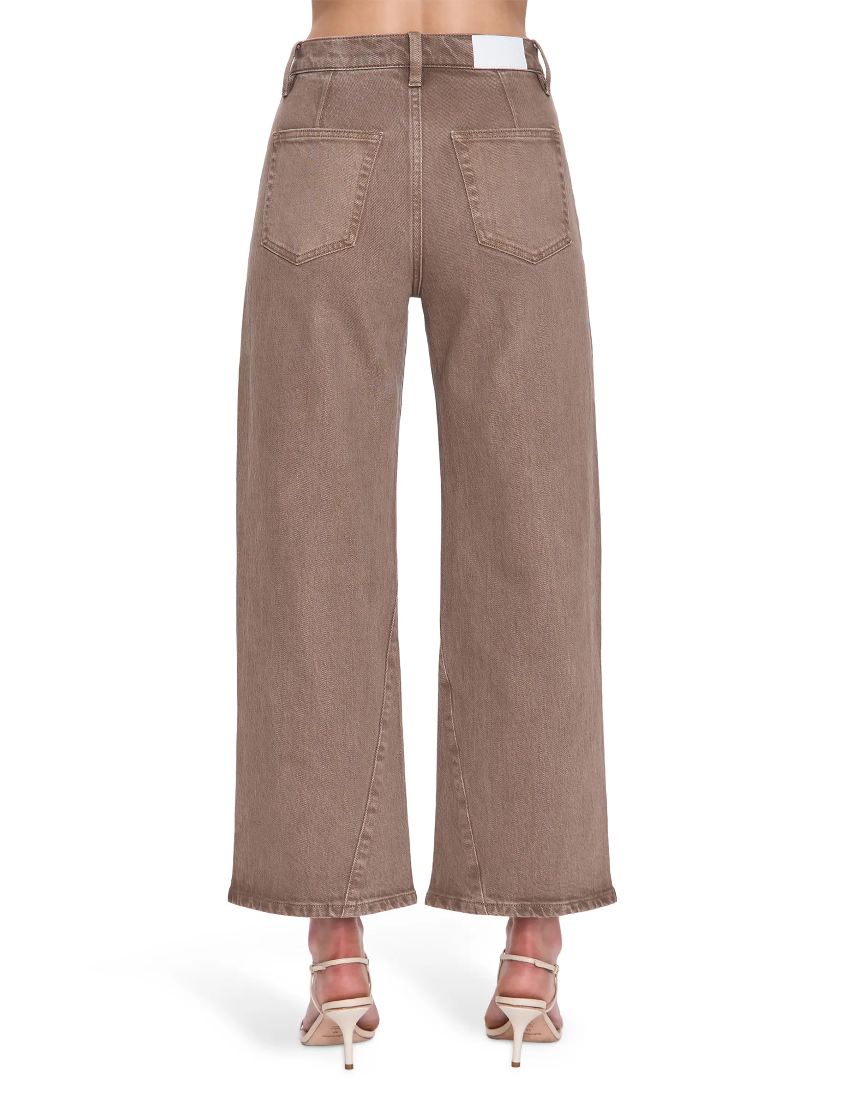 Kyra Ankle High Rise Bowed Ankle, Tannin