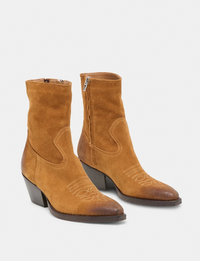 Klyde Boots, Cognac Suede