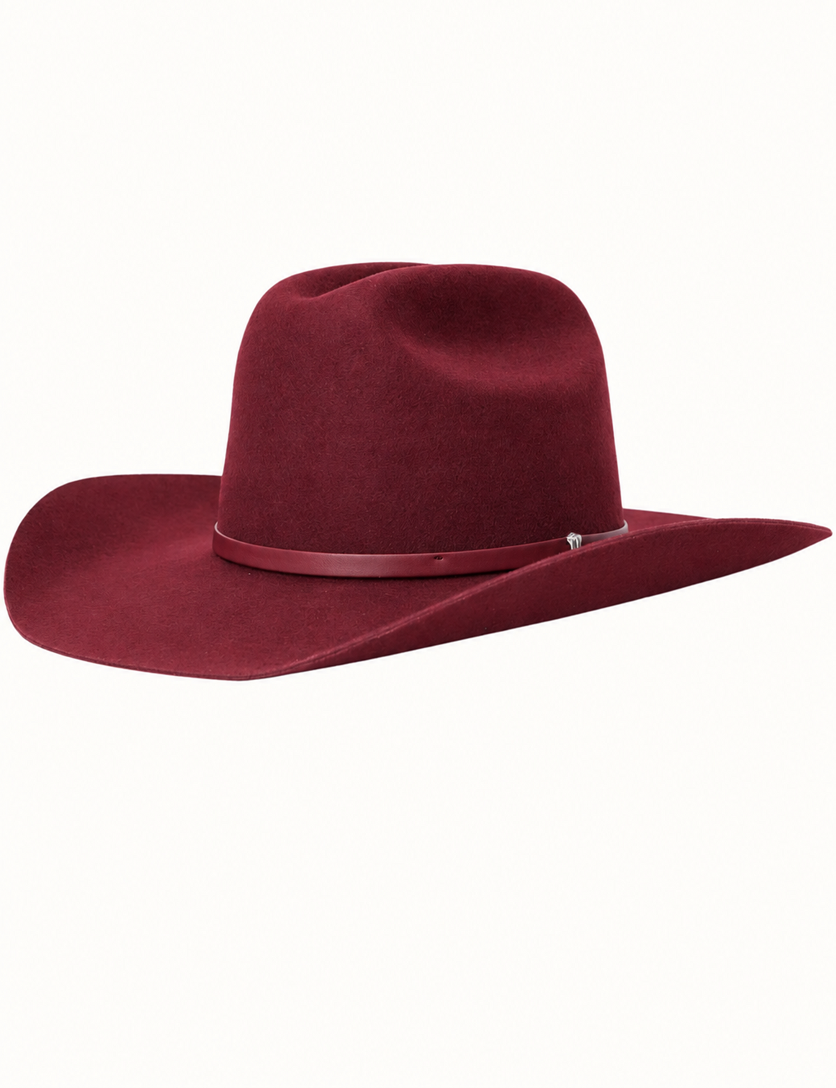 Jasper Cattleman Hat, Burgundy