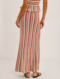 Nari Skirt, Havana Stripe