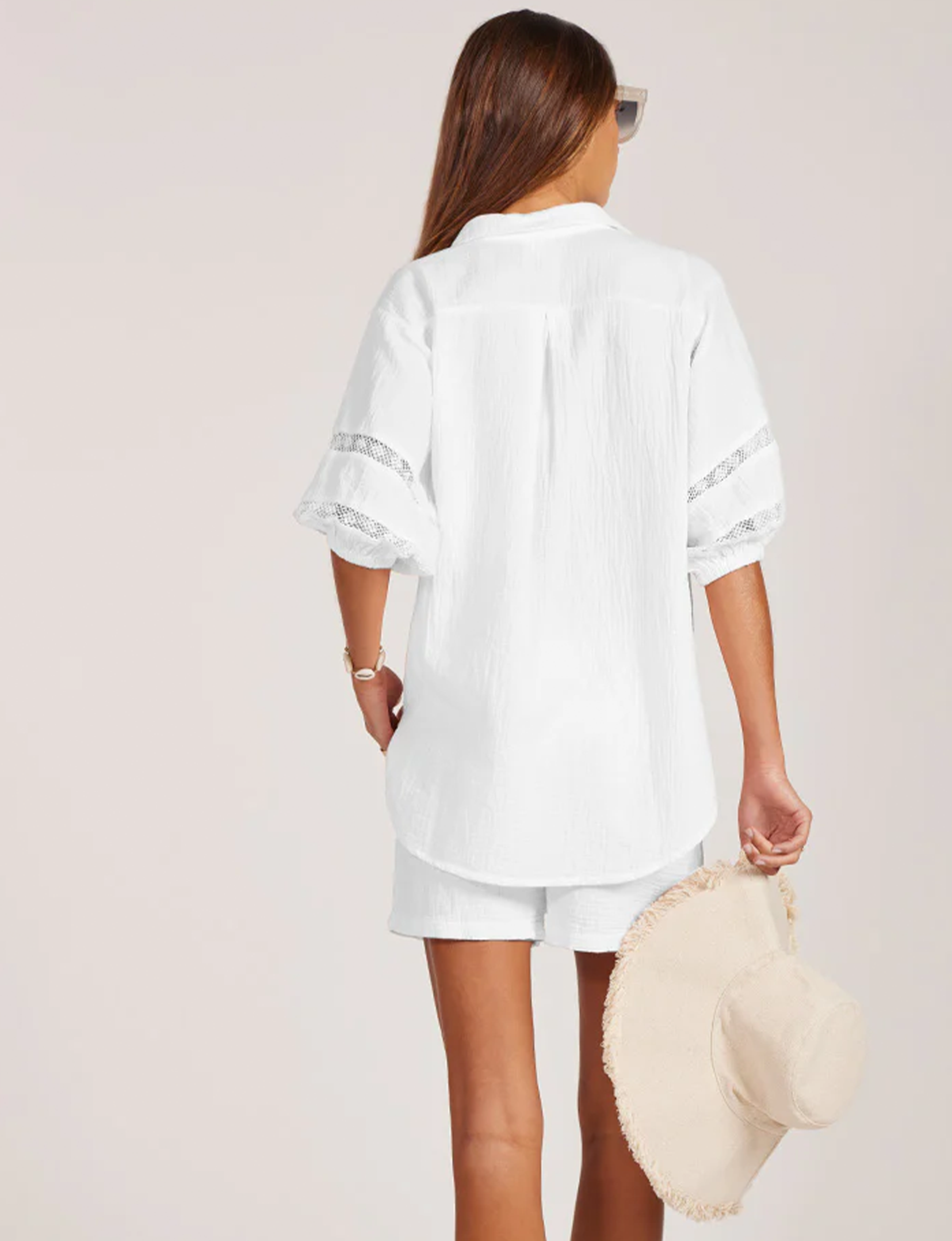 Statement Tunic, White