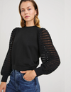 Melody Sweatshirt, Black