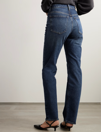 Zurie High Rise Straight Leg Jean, Garnish