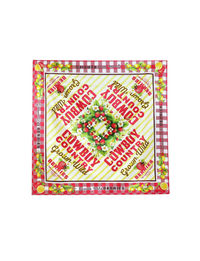 Cowboy Country Wild Berries Bandana, Red Gingham